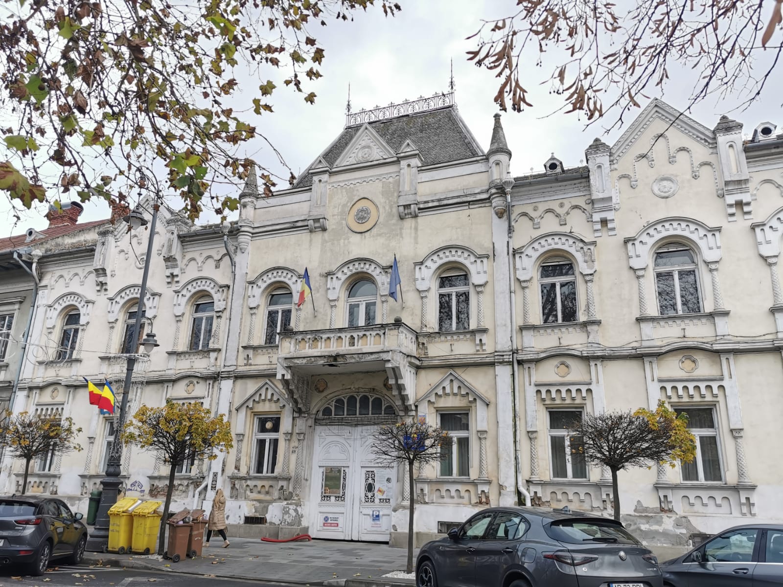 Palatul Copiilor din Arad, în proces de transformare.