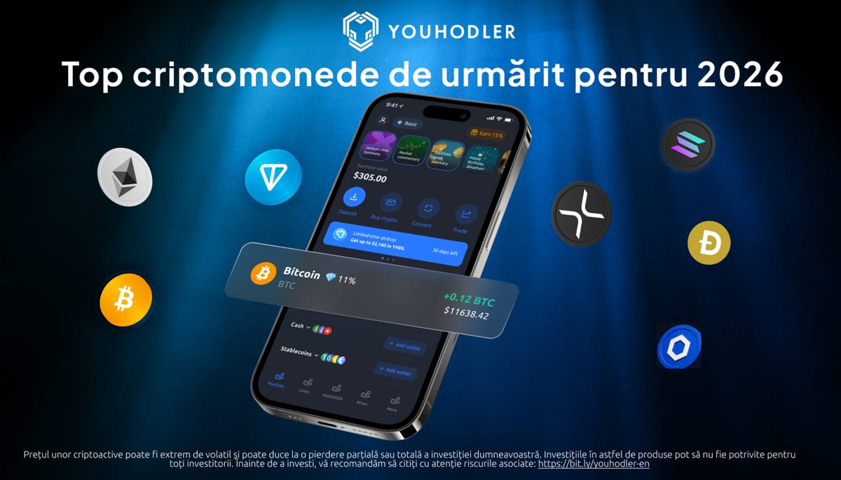 Cele mai promițătoare criptomonede pentru 2026